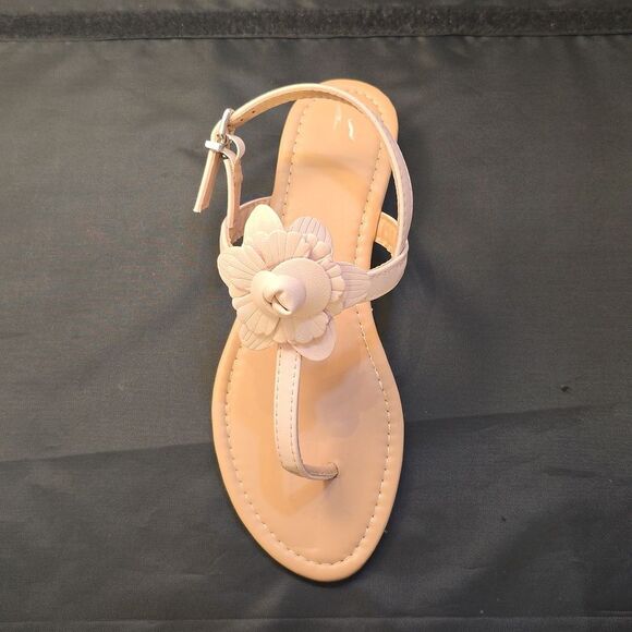 BRAND NEW NY&C FLORAL DESIGN WOMENS THONG SANDALS - Picture 12 of 14
